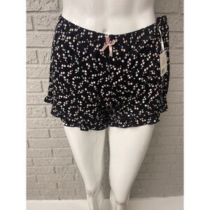 Marilyn Monroe Heart Print Pajama Bottom Shorts Size S NWT